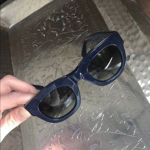 celine navy sunglasses